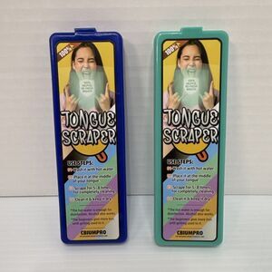 2 Pack Stainless Steel Tongue Scraper for Adults Metal Tongue Cleaner, Mouth‎